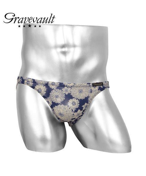 グレイブボールト Gravevault Logo type Final trump card Botanical Plants 千總 メンズ ビキニ 【メール便】