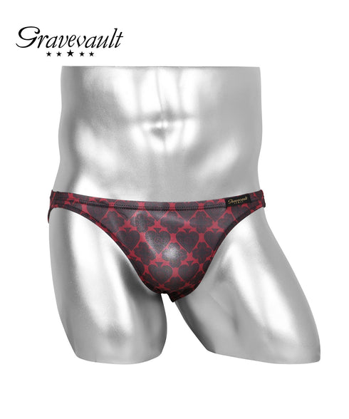 グレイブボールト Gravevault Logo type Final trump card Botanical Plants 千總 メンズ ビキニ 【メール便】