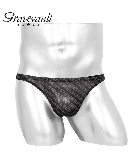 グレイブボールト Gravevault Logo type Final trump card Botanical Plants 千總 メンズ Tバック 【メール便】