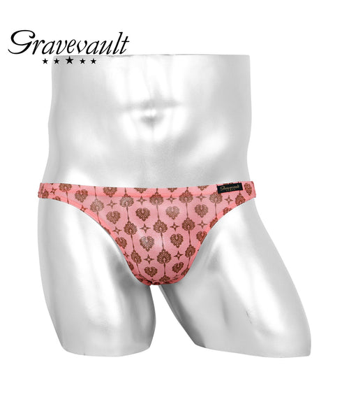 グレイブボールト Gravevault Logo type Final trump card Botanical Plants 千總 メンズ Tバック 【メール便】