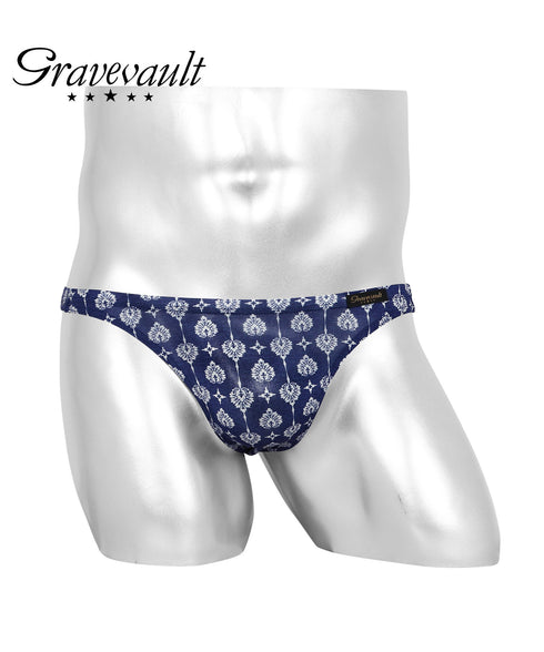 グレイブボールト Gravevault Logo type Final trump card Botanical Plants 千總 メンズ Tバック 【メール便】