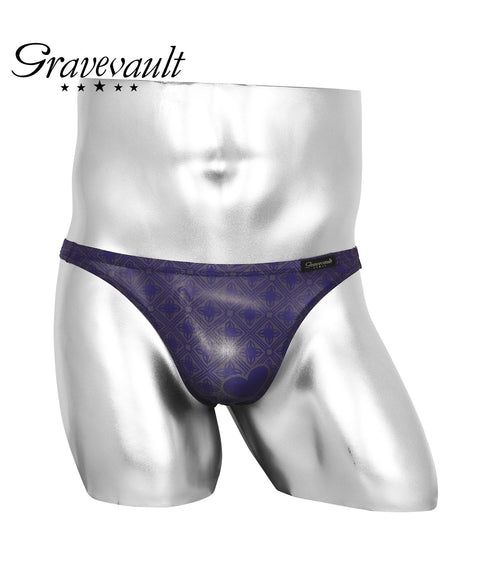 グレイブボールト Gravevault Logo type Final trump card Botanical Plants 千總 メンズ Tバック 【メール便】