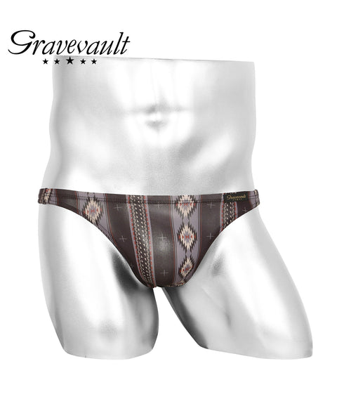 グレイブボールト Gravevault Logo type Final trump card Botanical Plants 千總 メンズ Tバック 【メール便】