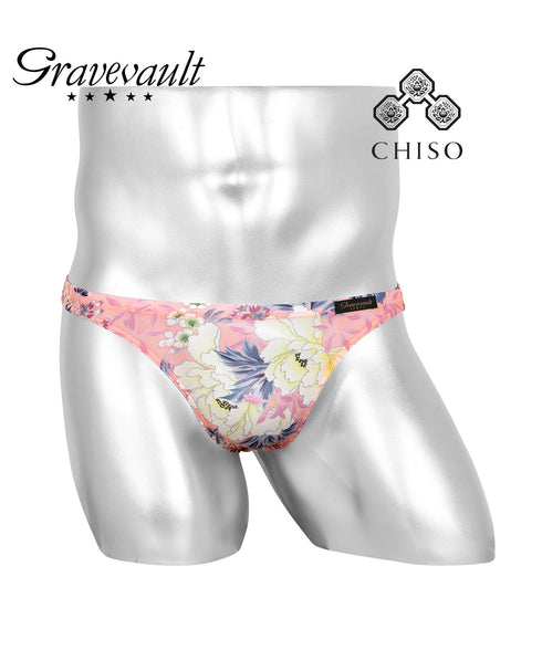 グレイブボールト Gravevault Logo type Final trump card Botanical Plants 千總 メンズ Tバック 【メール便】