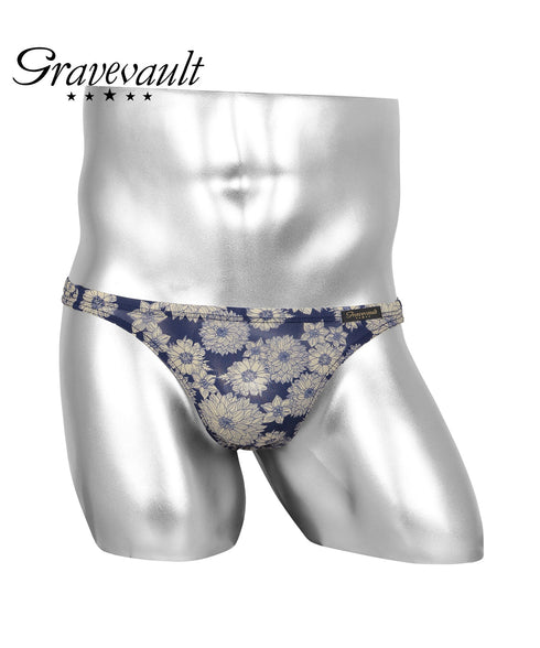 グレイブボールト Gravevault Logo type Final trump card Botanical Plants 千總 メンズ Tバック 【メール便】