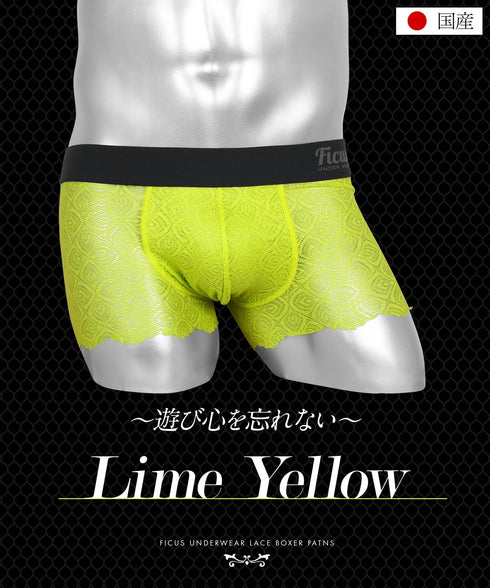 フィークス FICUS レース メンズ ボクサーパンツ 【メール便】|下着 おしゃれ セクシー 人気 クリスマス プレゼント 彼氏 cts