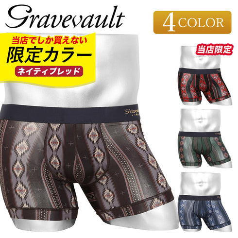 グレイブボールト Gravevault native メンズ ショートボクサーパンツ
