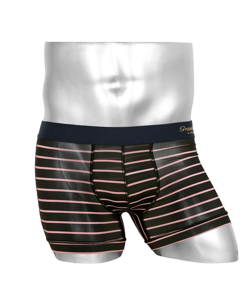 グレイブボールト Gravevault BORDER メンズ ショートボクサーパンツ