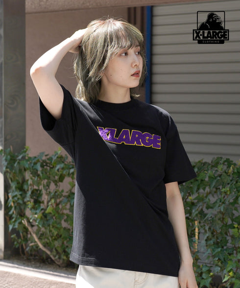 エクストララージ X-LARGE CHENILLE STANDARD LOGO ユニセックス半袖Tシャツ