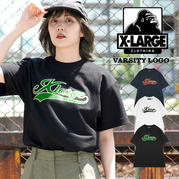エクストララージ X-LARGE VARSITY LOGO ユニセックス半袖Tシャツ