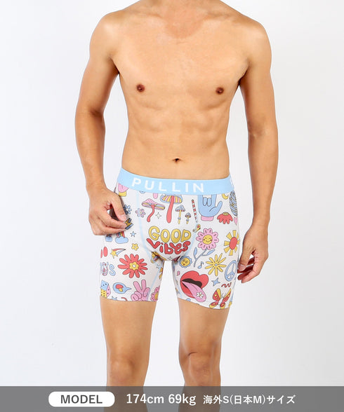 プルイン PULLIN FASHION2 メンズ ロングボクサーパンツ cts