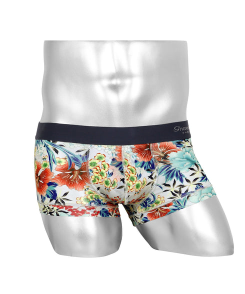 グレイブボールト Gravevault 千總 芙蓉百花 メンズ ローライズボクサーパンツ