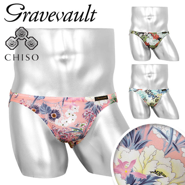 グレイブボールト Gravevault 千總 芙蓉百花 メンズ ビキニ