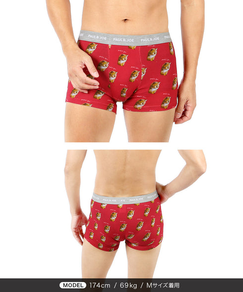 ポールアンドジョー PAUL&JOE ベア天 ヌネット Pixel Nounette Sleeping Cat GipsyNounett&SweetDrink メンズ ボクサーパンツ 【メール便】