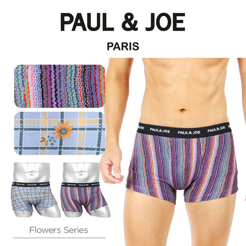 ポールアンドジョー PAUL&JOE ベア天 Flowersシリーズ PT メンズ ボクサーパンツ 【メール便】