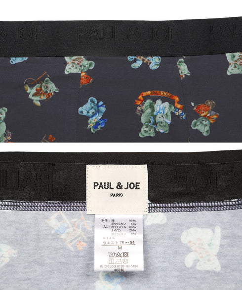 ポールアンドジョー PAUL&JOE ベア天 Var Flower Heart PT メンズ ボクサーパンツ 【メール便】