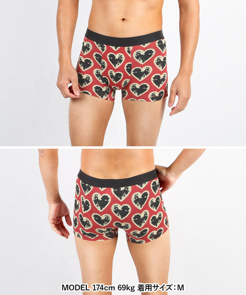 ポールアンドジョー PAUL&JOE ベア天 Var Flower Heart PT メンズ ボクサーパンツ 【メール便】