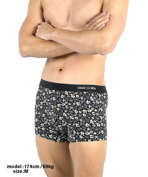 コムサメン COMME CA MEN コミックフラワーPT メンズ ボクサーパンツ