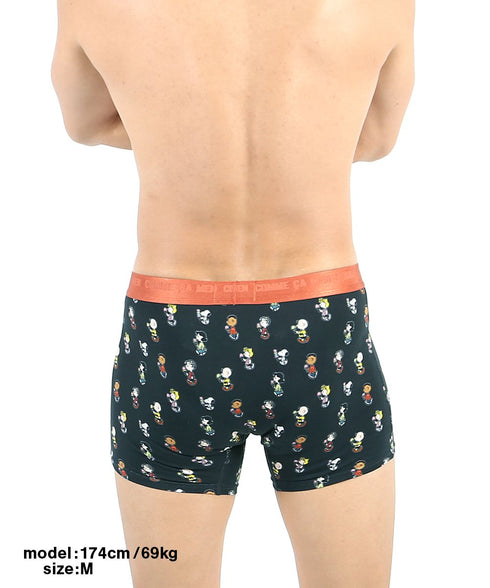 コムサメン COMME CA MEN ベア天 アイスクリームスヌーピー アーガイルスヌーピー PEANUTS SPORTS柄 PT メンズ ボクサーパンツ