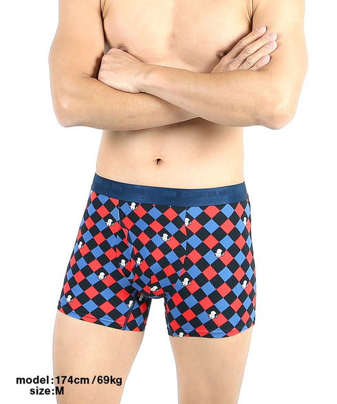 コムサメン COMME CA MEN ベア天 アイスクリームスヌーピー アーガイルスヌーピー PEANUTS SPORTS柄 PT メンズ ボクサーパンツ