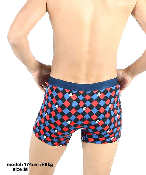 コムサメン COMME CA MEN ベア天 アイスクリームスヌーピー アーガイルスヌーピー PEANUTS SPORTS柄 PT メンズ ボクサーパンツ