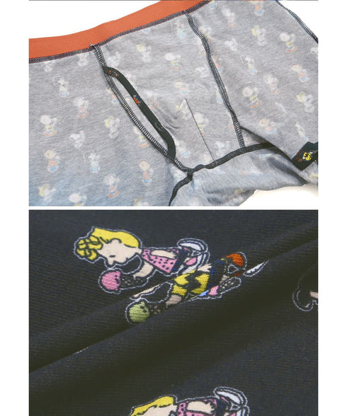 コムサメン COMME CA MEN ベア天 アイスクリームスヌーピー アーガイルスヌーピー PEANUTS SPORTS柄 PT メンズ ボクサーパンツ