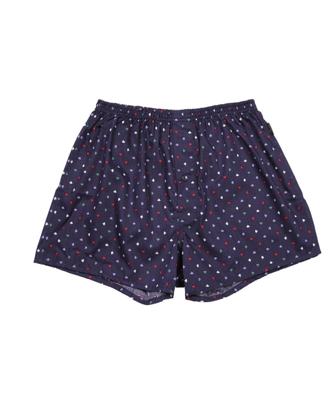 幾何学ネイビー