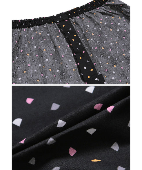 コムサメン COMME CA MEN ブロード 幾何学 小花 PT メンズ トランクス