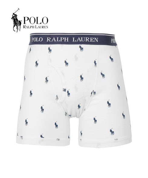 ポロ ラルフローレン POLO RALPH LAUREN バラ売り Classic Fit Cotton メンズ ロングボクサーパンツ 【メール便】