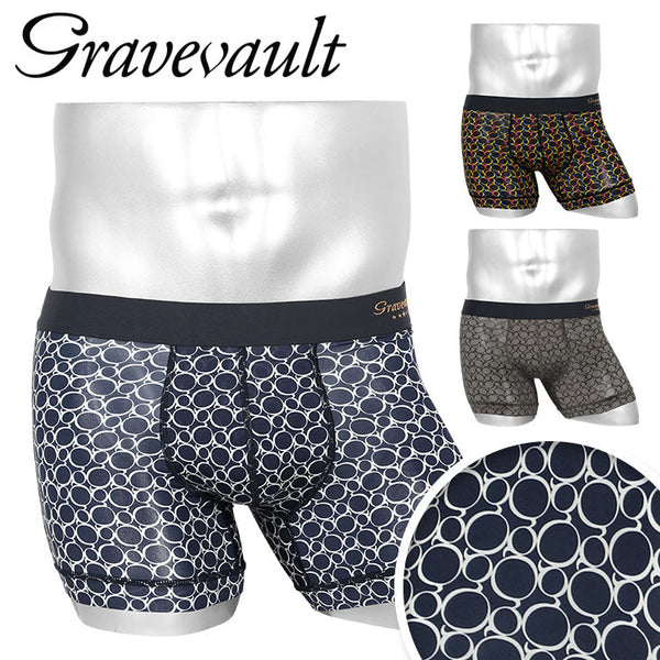 グレイブボールト Gravevault Monogram メンズ ショートボクサーパンツ