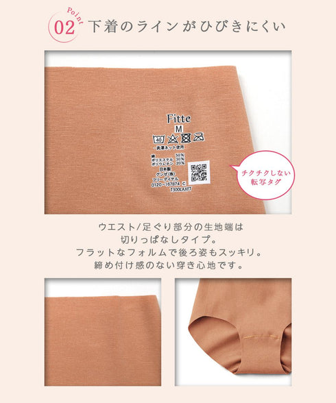 グンゼ GUNZE KIREILABO Fitte レディース レギュラーショーツ 【メール便】