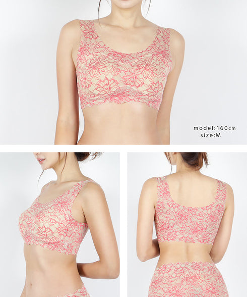 グンゼ GUNZE Tuche cherish moon レディース ハーフトップ ナイトブラ 【メール便】