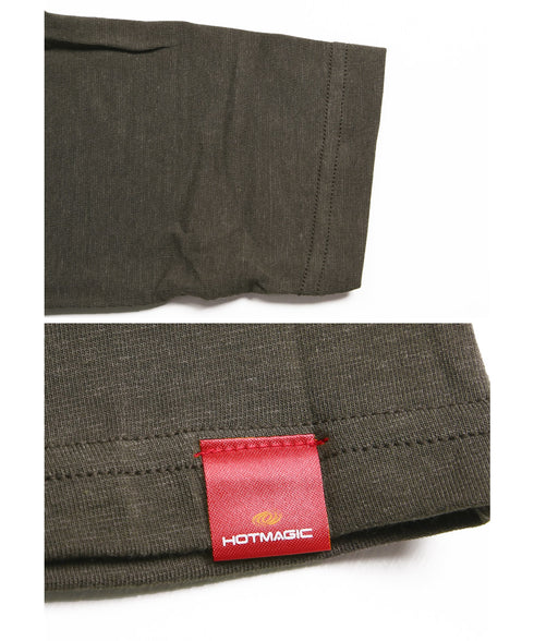 グンゼ GUNZE HOT MAGIC 綿のチカラ メンズ ハイネック ロンT【メール便】