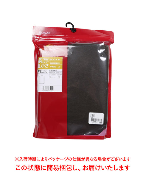 グンゼ GUNZE HOT MAGIC 綿のチカラ メンズ ハイネック ロンT【メール便】