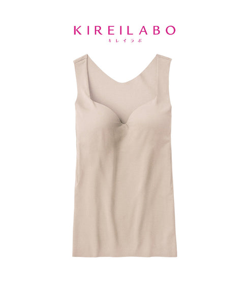 グンゼ GUNZE KIREILABO Fitte レディース カップ付きタンクトップ 【メール便】