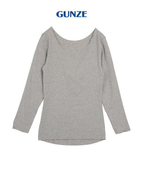 グンゼ GUNZE HOT MAGIC 綿のチカラ レディース 8分袖インナー 【メール便】