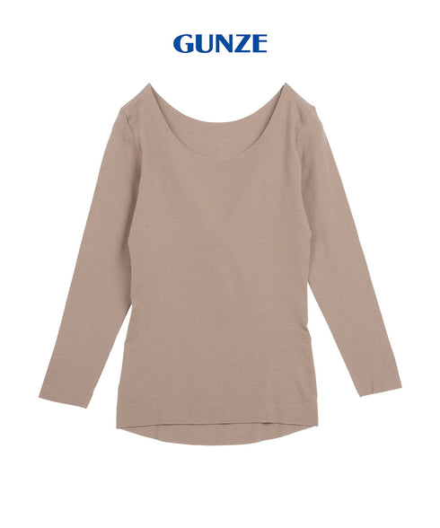 グンゼ GUNZE HOT MAGIC 綿のチカラ レディース 8分袖インナー 【メール便】
