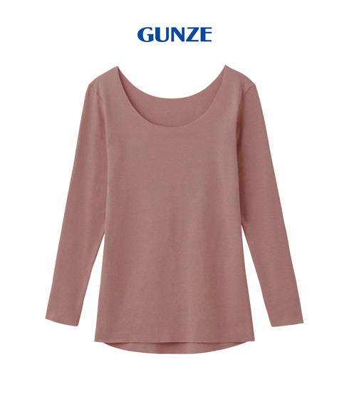 グンゼ GUNZE HOT MAGIC 綿のチカラ レディース 8分袖インナー 【メール便】