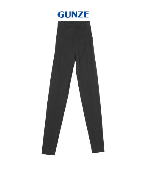 グンゼ GUNZE HOT MAGIC 綿のチカラ レディース フルレングス丈 腹巻付きレギンス 【メール便】