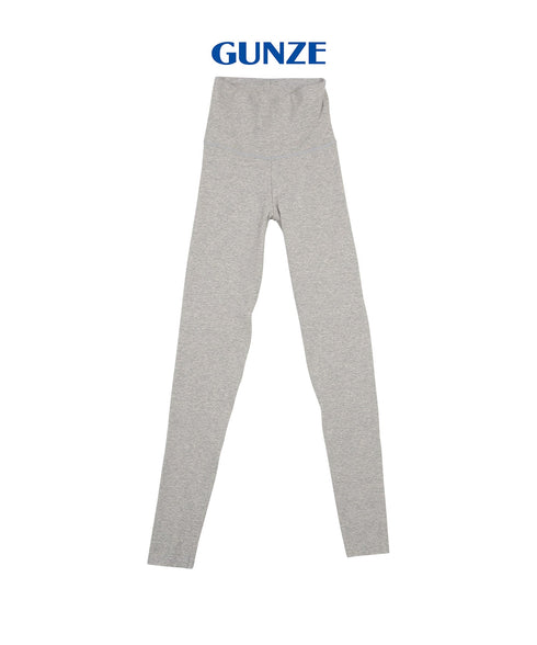 グンゼ GUNZE HOT MAGIC 綿のチカラ レディース フルレングス丈 腹巻付きレギンス 【メール便】