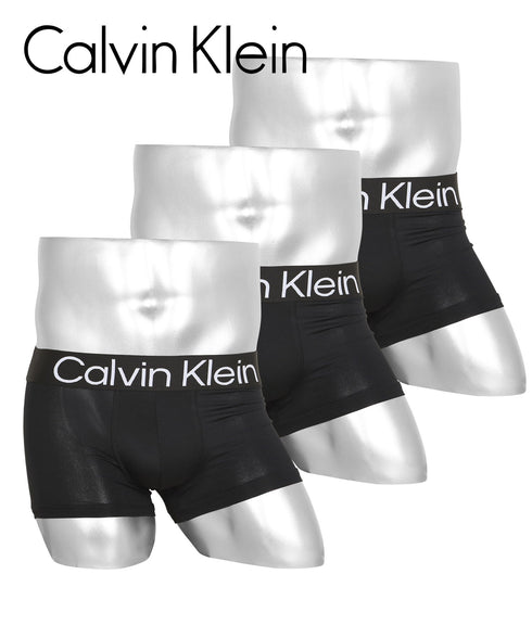 カルバンクライン Calvin Klein 【3枚セット】Bold Logo メンズ ローライズボクサーパンツ