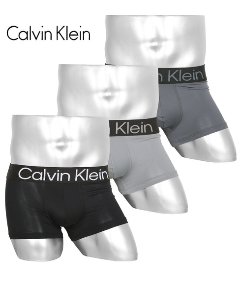カルバンクライン Calvin Klein 【3枚セット】Bold Logo メンズ ローライズボクサーパンツ