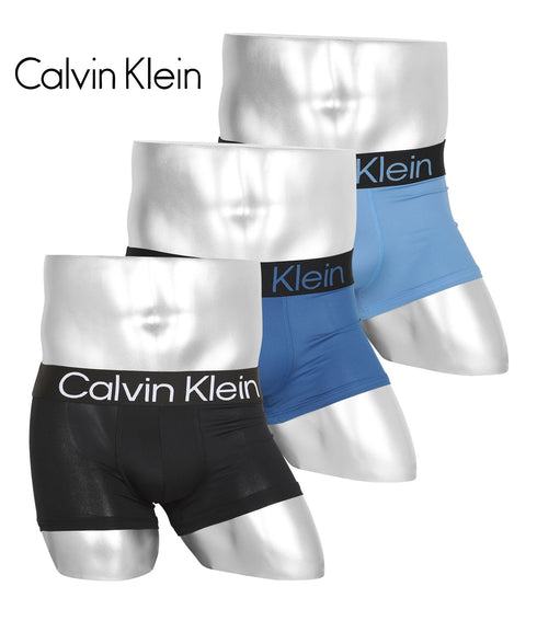 カルバンクライン Calvin Klein 【3枚セット】Bold Logo メンズ ローライズボクサーパンツ