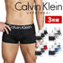 カルバンクライン Calvin Klein 【3枚セット】Bold Logo メンズ ローライズボクサーパンツ 下着 おしゃれ 人気 プレゼント 彼氏 父の日