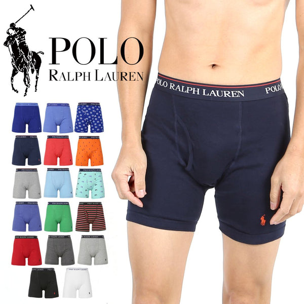 ポロ ラルフローレン POLO RALPH LAUREN Classic Fit Cotton メンズ ロングボクサーパンツ 【メール便】