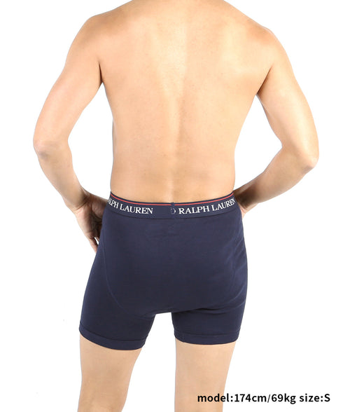 ポロ ラルフローレン POLO RALPH LAUREN Classic Fit Cotton メンズ ロングボクサーパンツ 【メール便】|下着 おしゃれ 人気 クリスマス プレゼント 彼氏