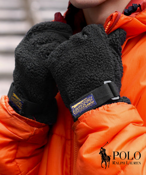 ポロ ラルフローレン POLO RALPH LAUREN HIGH-PILE FLEECE COMBO メンズ 手袋 cts