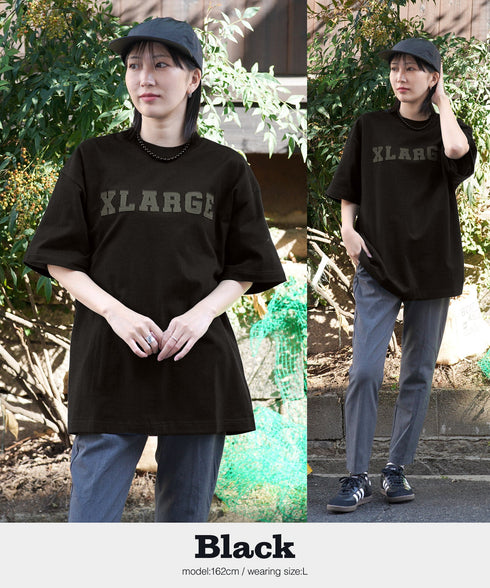 エクストララージ X-LARGE PATCHED LOGO メンズ 半袖Tシャツ 【メール便】|ユニセックス おしゃれ 人気 クリスマス プレゼント 彼氏