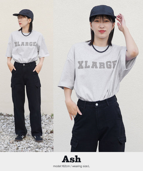 エクストララージ X-LARGE PATCHED LOGO メンズ 半袖Tシャツ 【メール便】|ユニセックス おしゃれ 人気 クリスマス プレゼント 彼氏