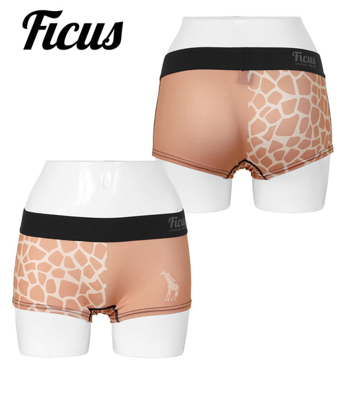 フィークス FICUS ANIMAL-PATTERN レディース ボクサーショーツ 【メール便】|下着 おしゃれ 人気 クリスマス プレゼント 彼女 cts
